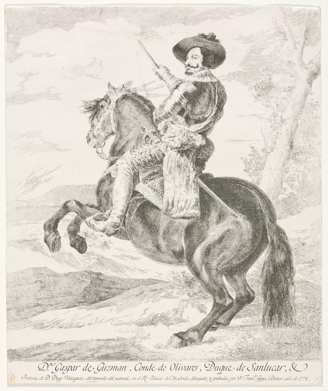 Gaspar de Guzmán, 1778 de Francisco de Goya