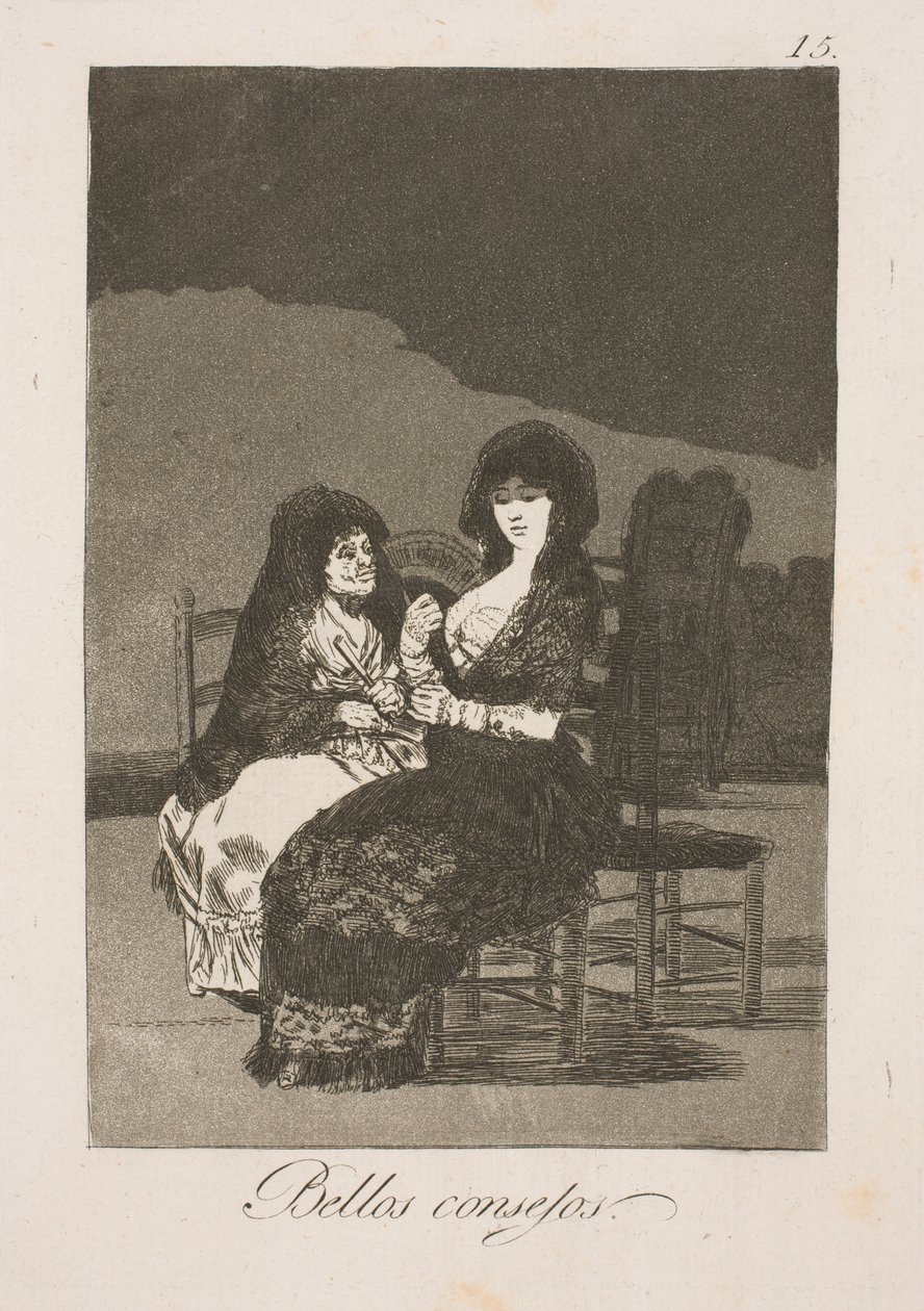 Buenos consejos de Francisco de Goya