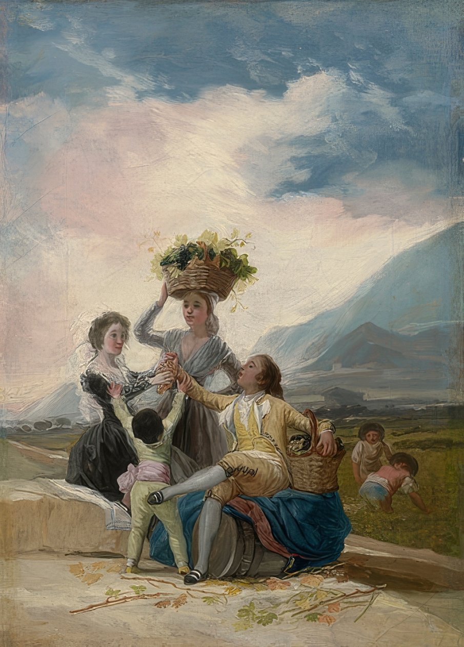 Otoño. 1786 de Francisco de Goya