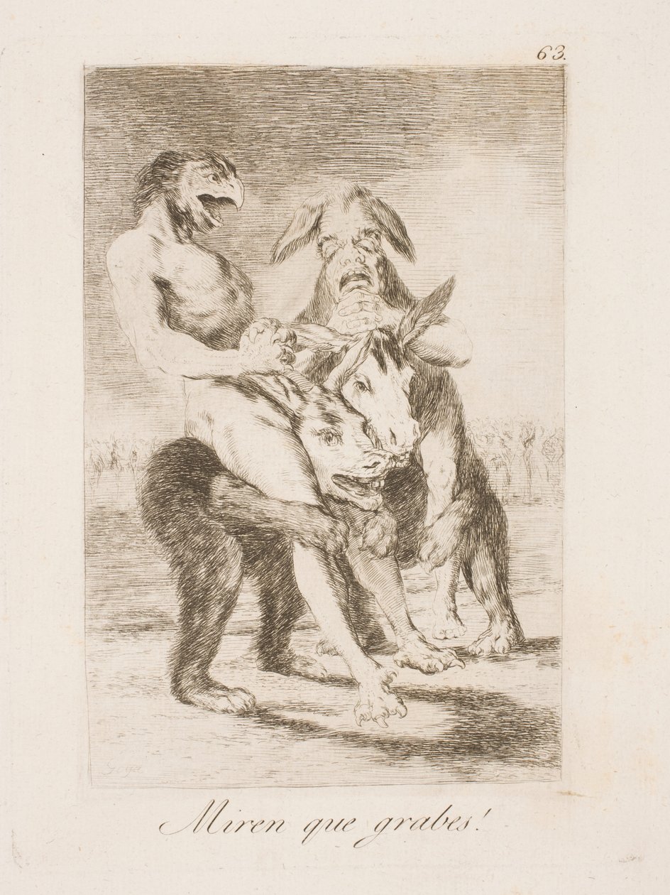 Qué seriedad de Francisco de Goya