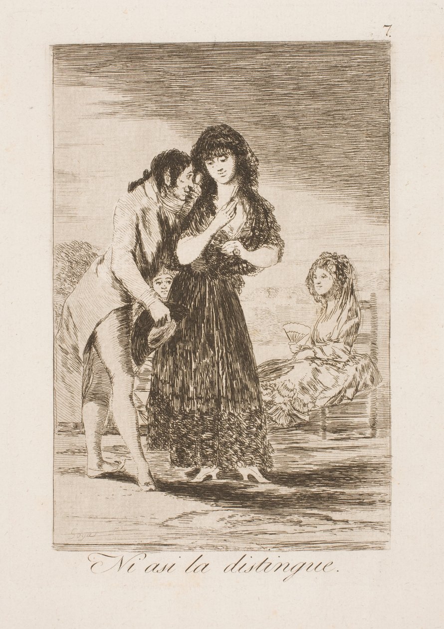 Ni siquiera de esta manera la conoce de Francisco de Goya