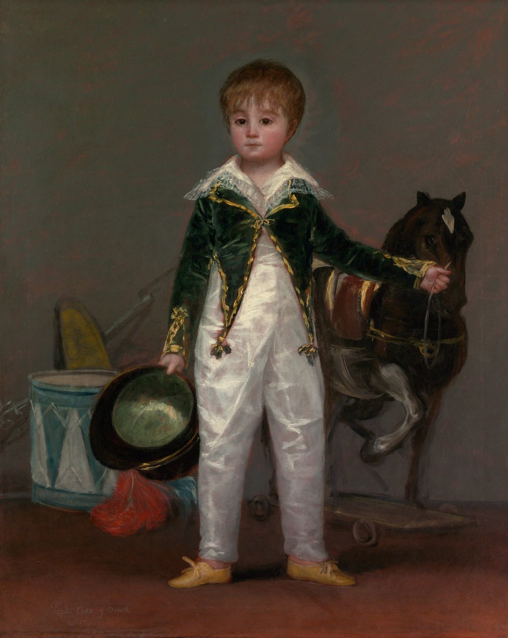 José Costa y Bonells (fallecido en 1870), llamado Pepito, c.1810 de Francisco de Goya