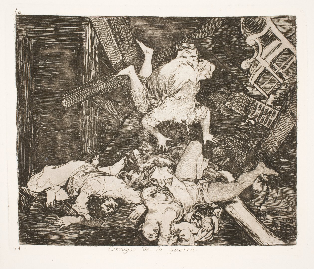 Los horrores de la guerra (30) de Francisco de Goya