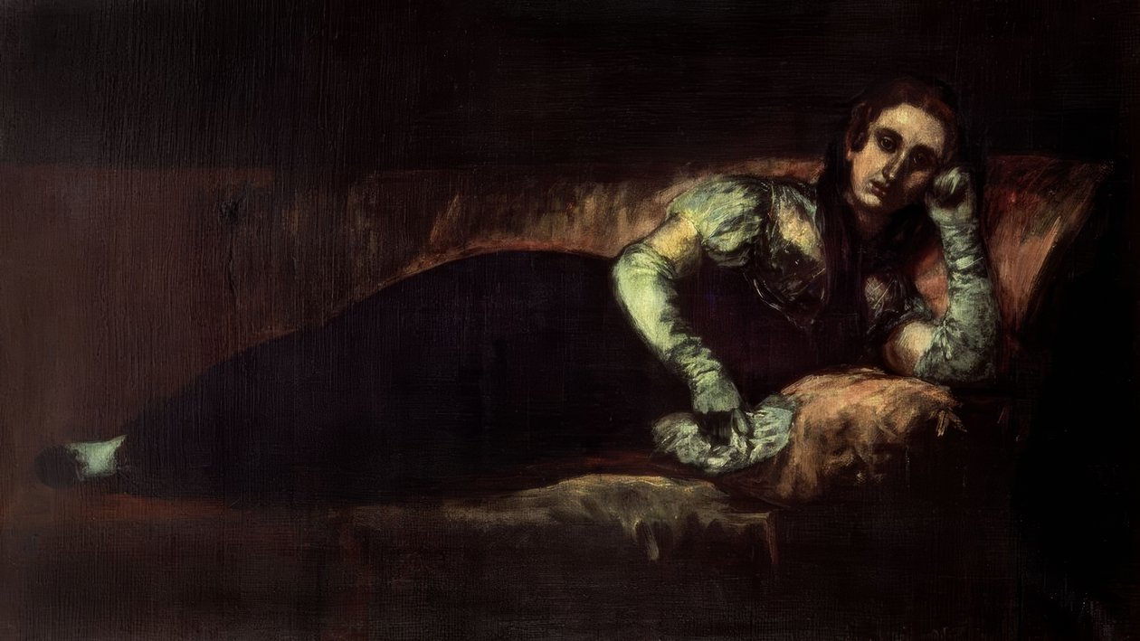 La Condesa de Baena – 1819 de Francisco de Goya