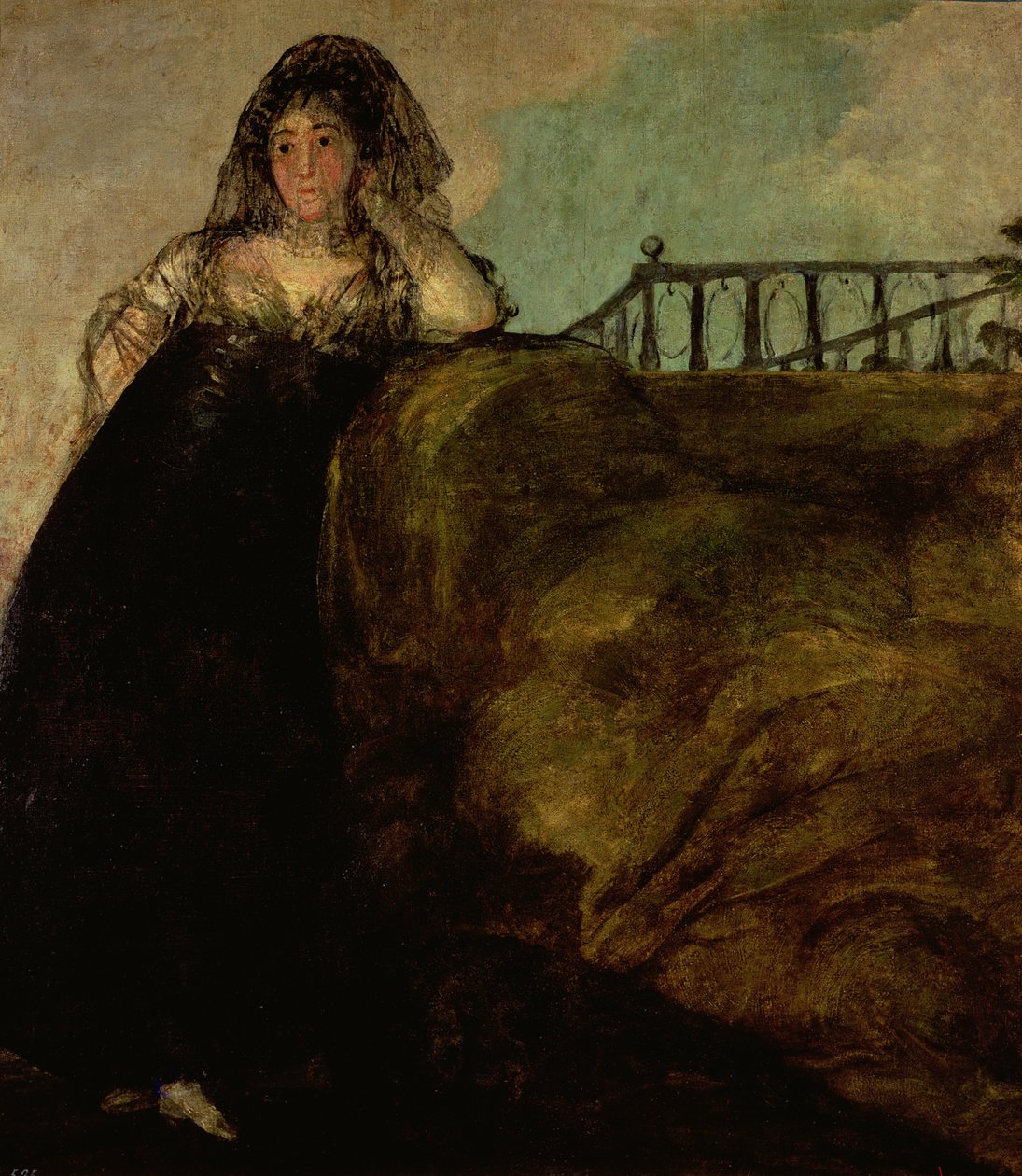 Leocadia Zorilla, la Ama de Llaves del Artista, c.1821 de Francisco de Goya