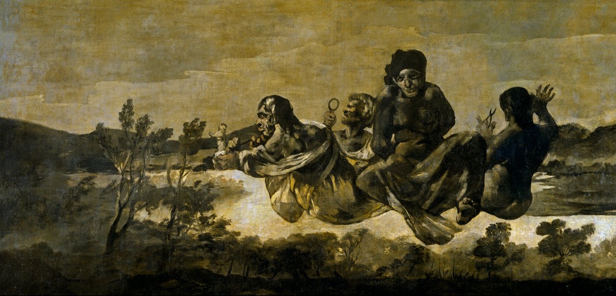 Las Parcas de Francisco de Goya