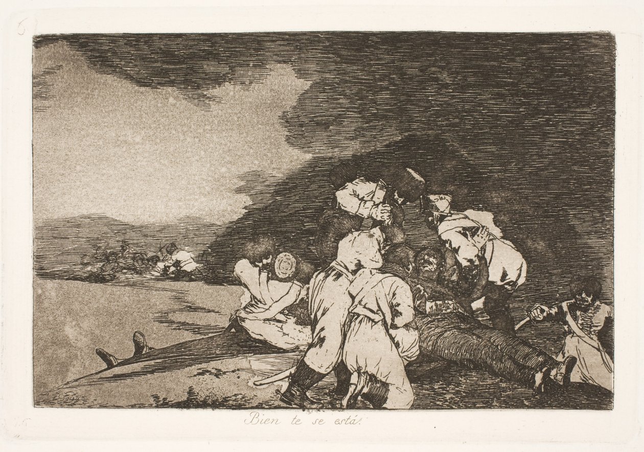 Que sea lo mejor (6) de Francisco de Goya