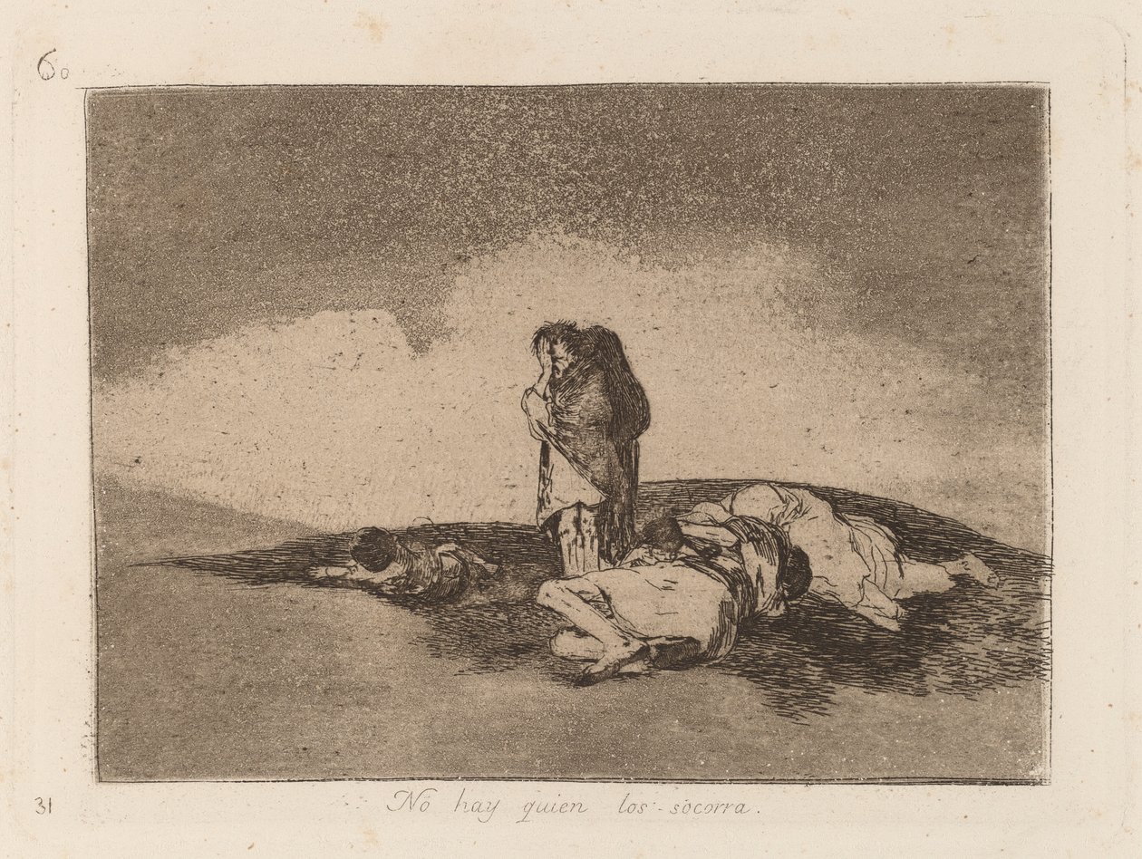 No hay quien los socorra de Francisco de Goya