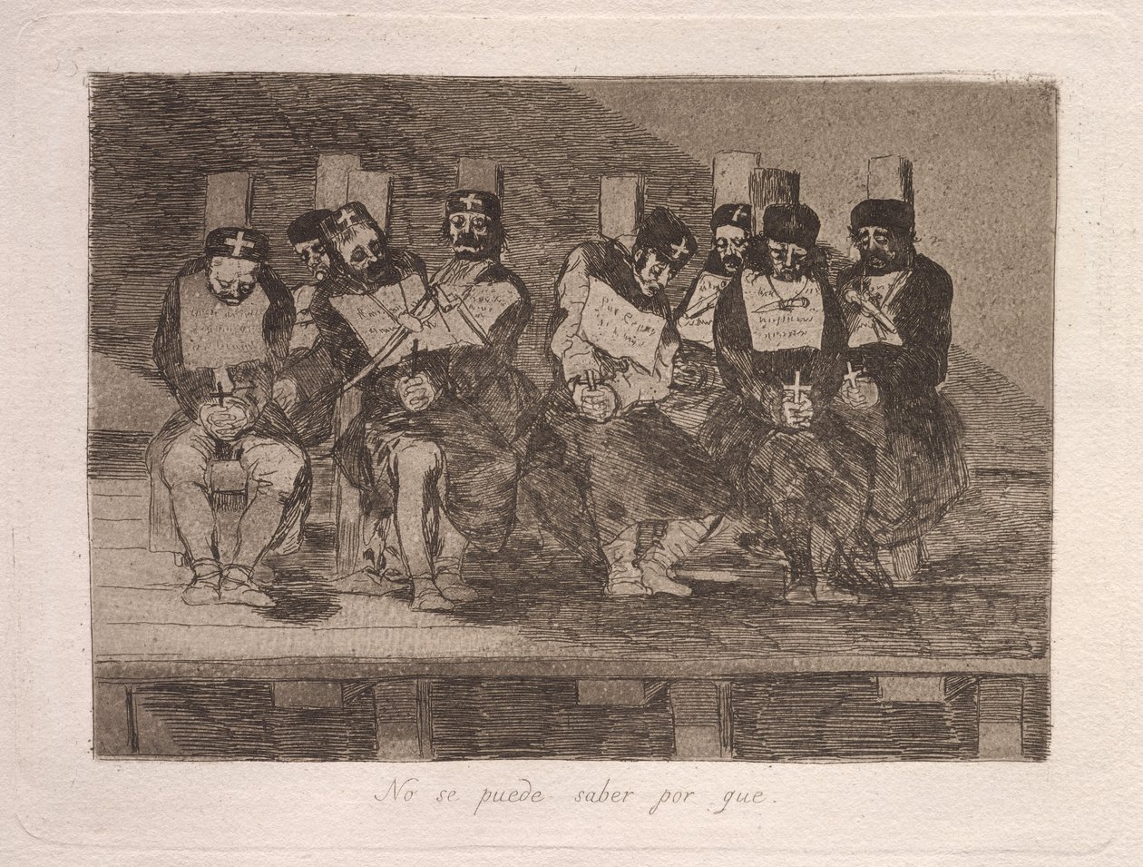 No se puede saber por qué de Francisco de Goya