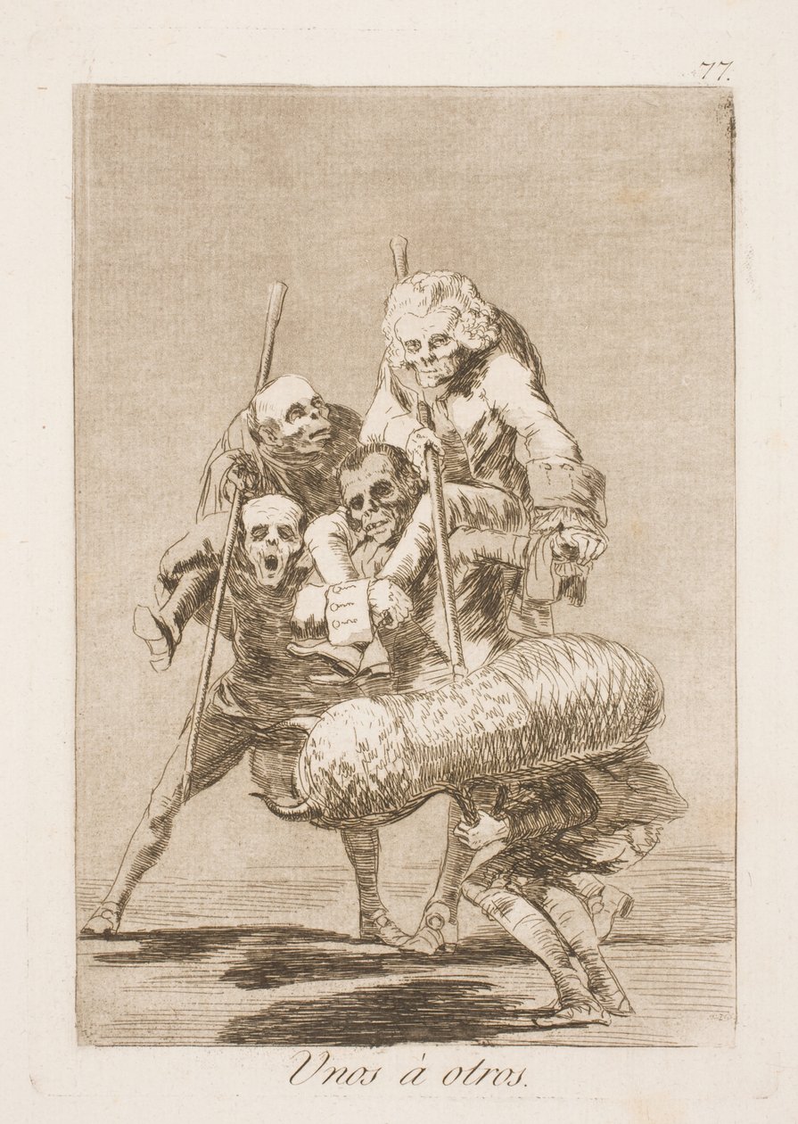 Ahora es su turno de Francisco de Goya
