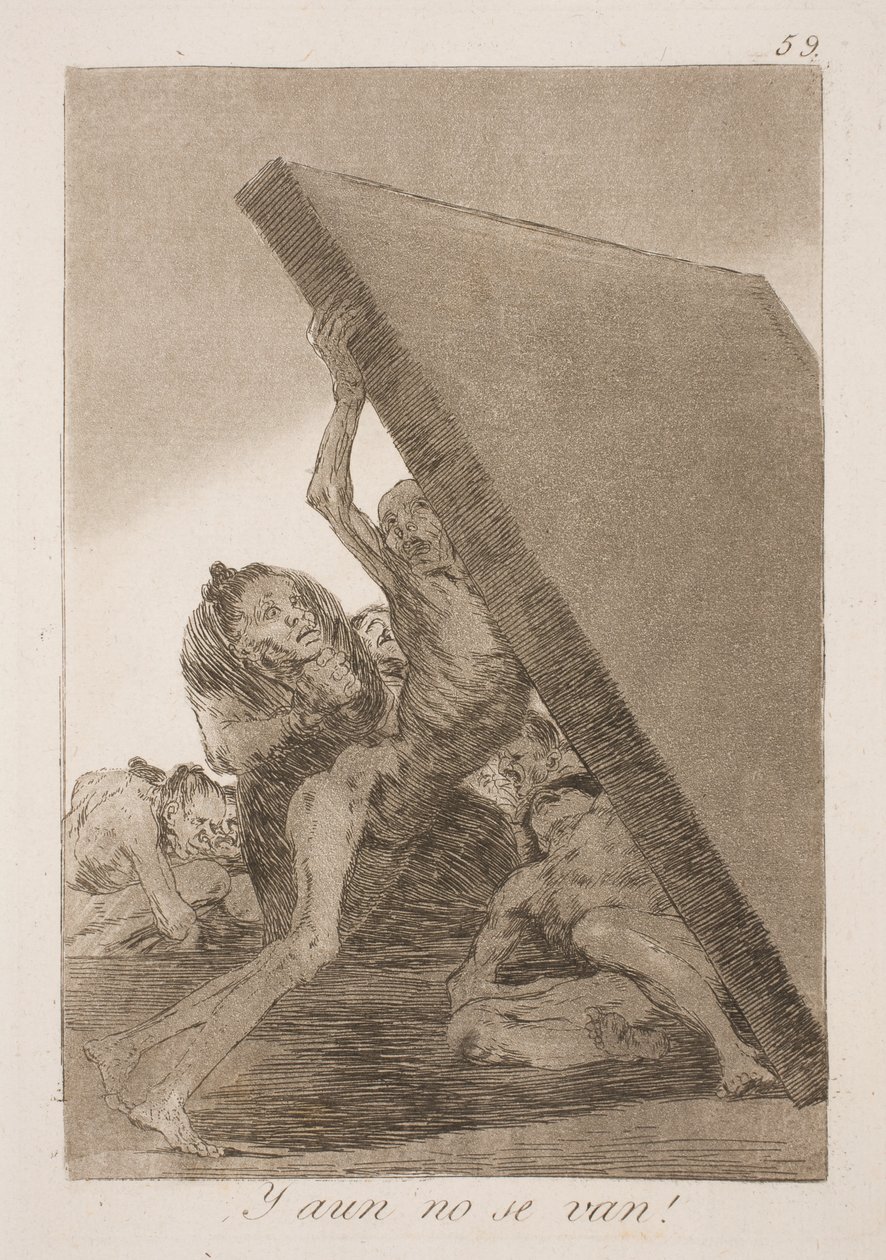 Y todavía están allí de Francisco de Goya