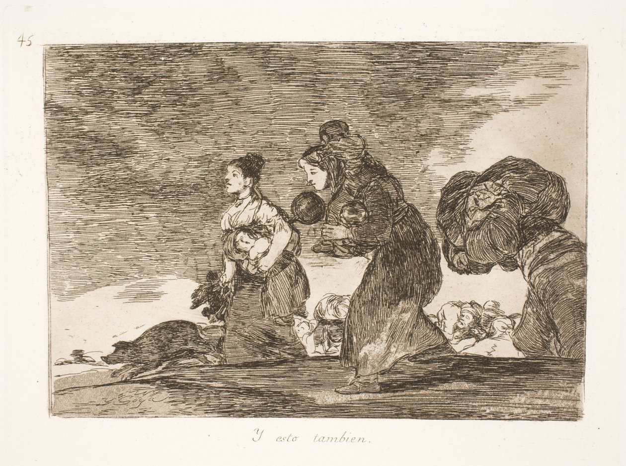 También esto (45) de Francisco de Goya