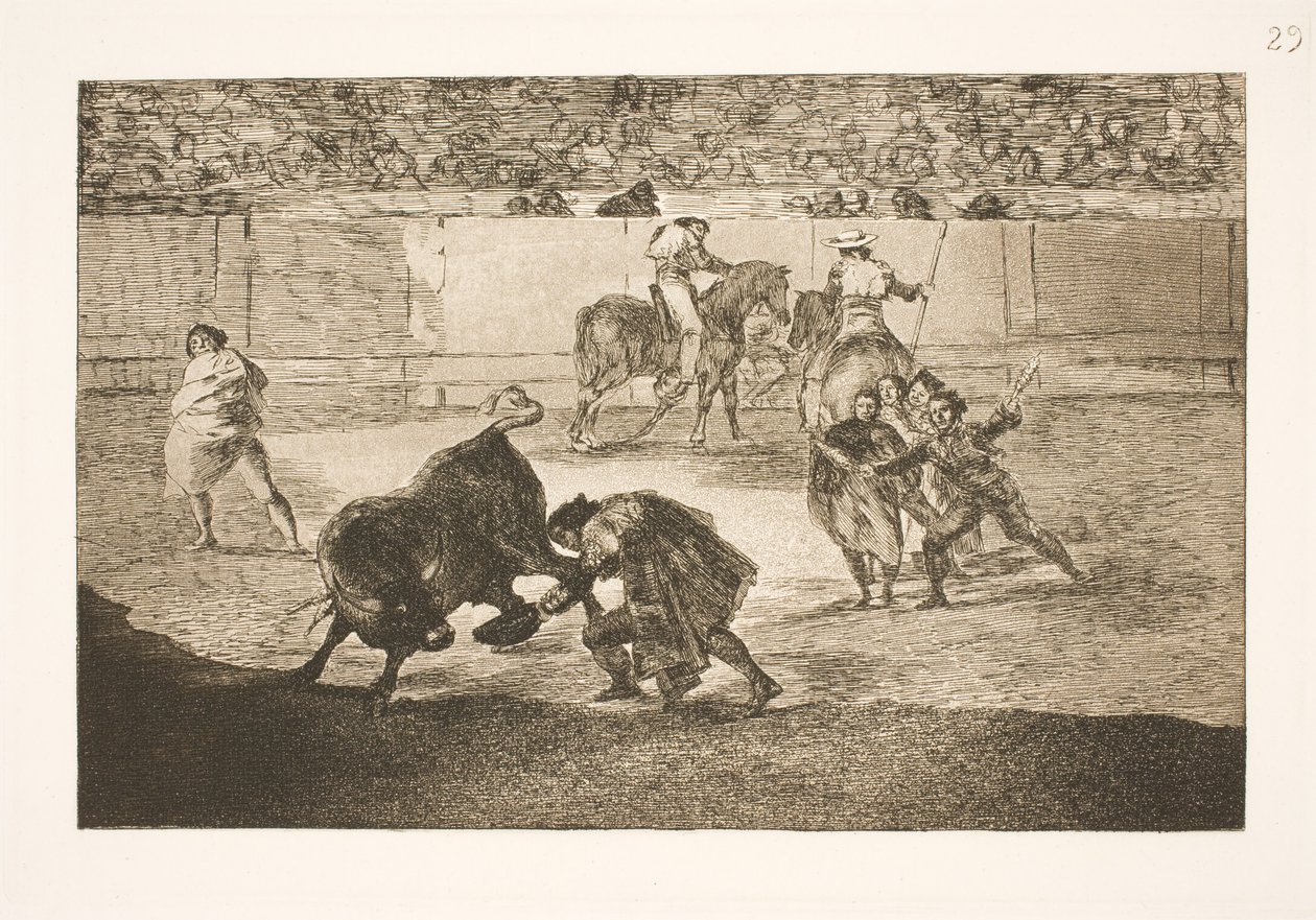 Pepe Illo realiza un "recorte" de Francisco de Goya