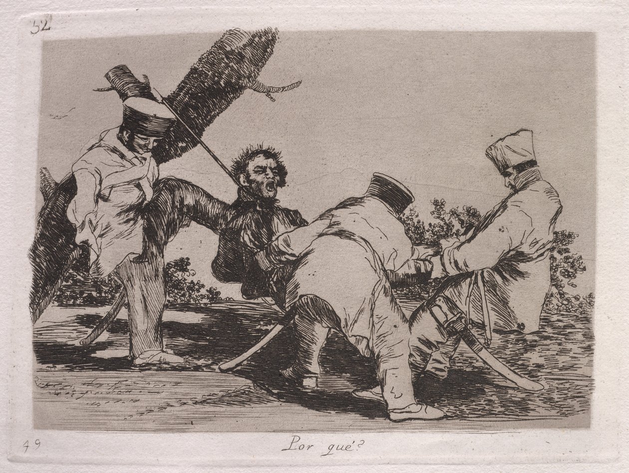 ¿Por qué? de Francisco de Goya