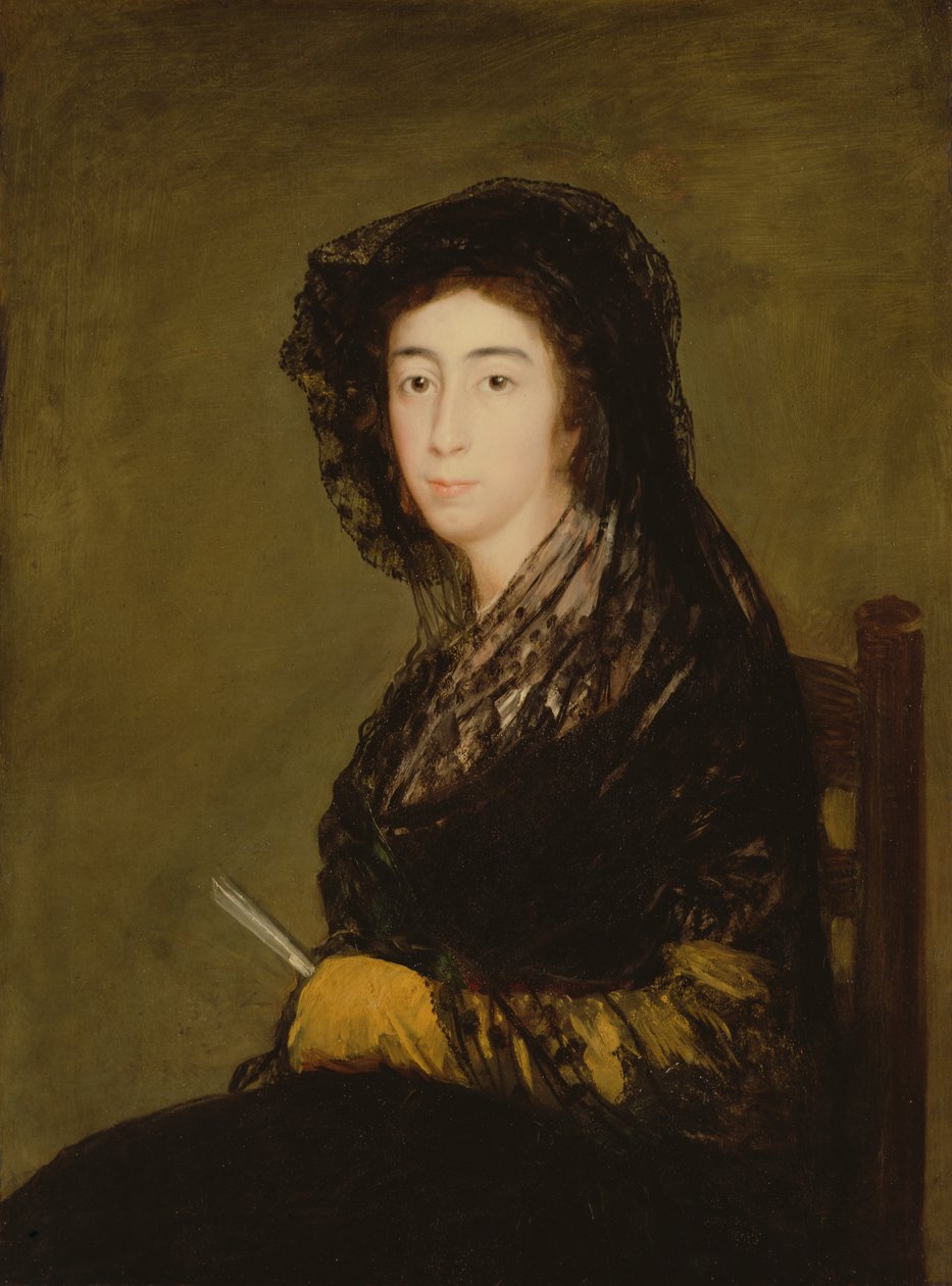 Retrato de Doña Amalia Bonells de Costa, c.1805 de Francisco de Goya