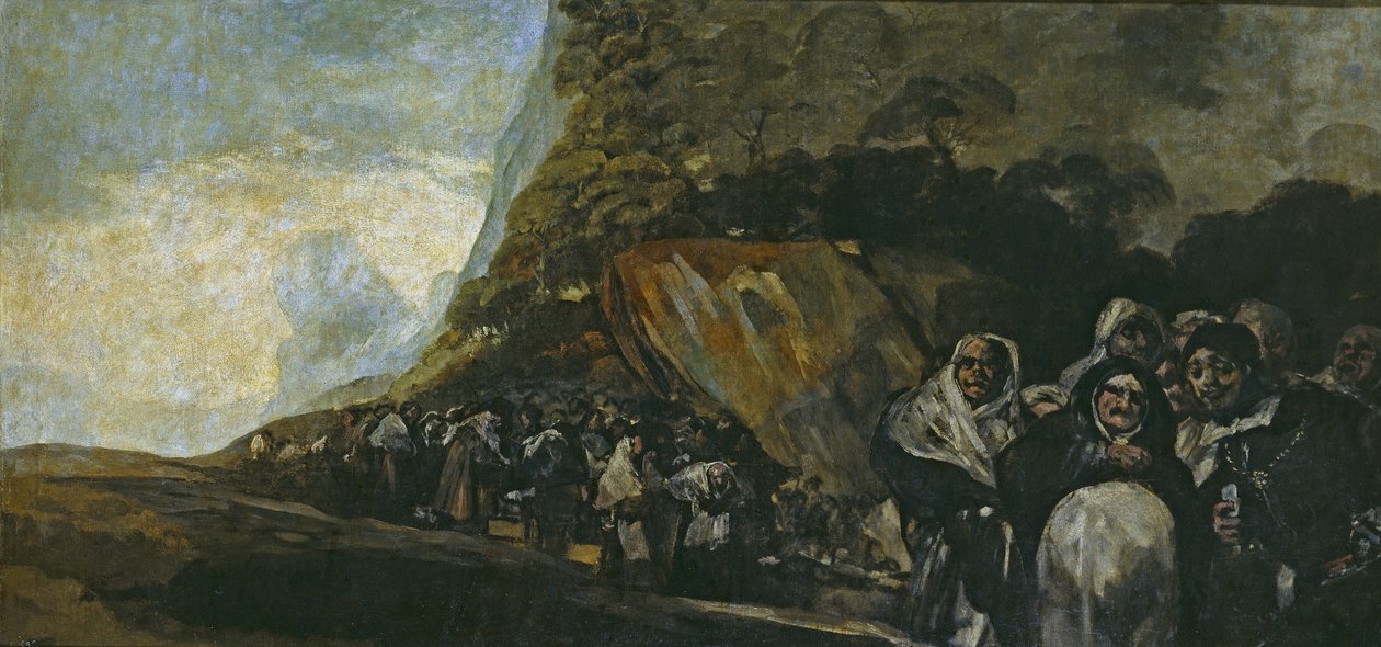 Procesión del Santo Oficio de Francisco de Goya