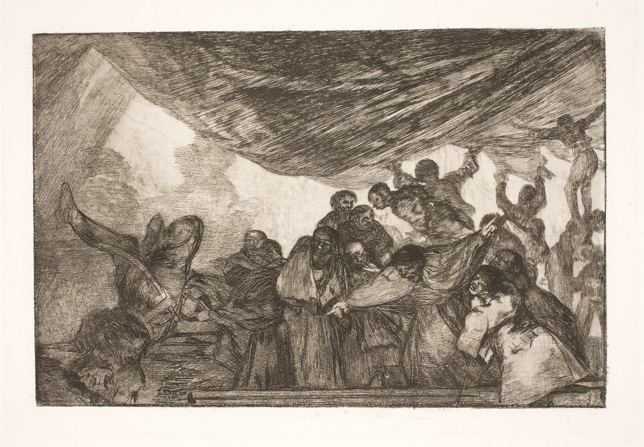Pura locura (Sin apelar ni a Dios ni al Diablo) de Francisco de Goya