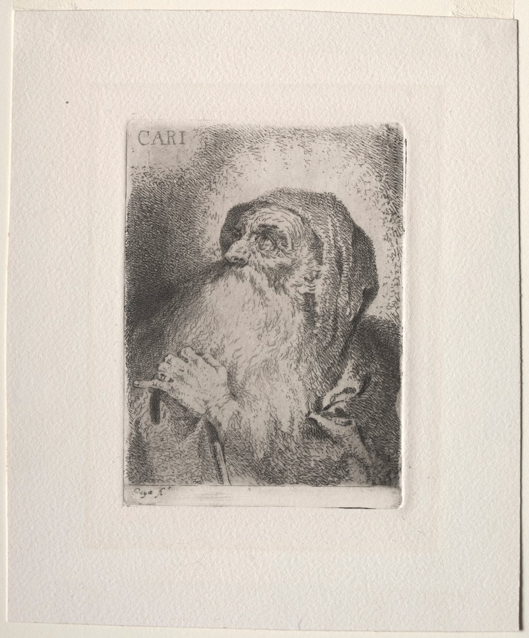 San Francisco de Paula Caridad, 1780 de Francisco de Goya
