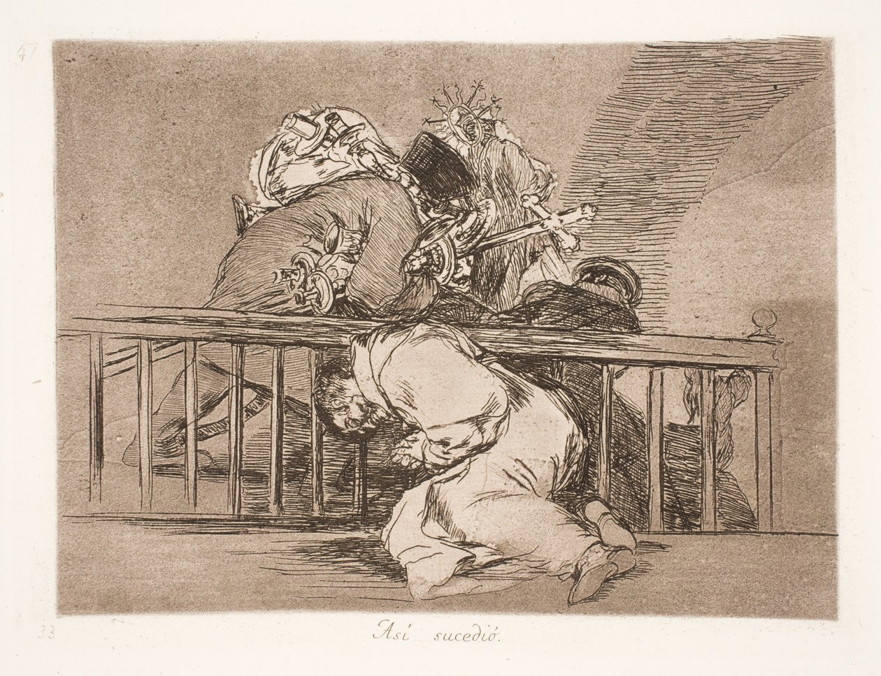 Así ha sucedido (47) de Francisco de Goya