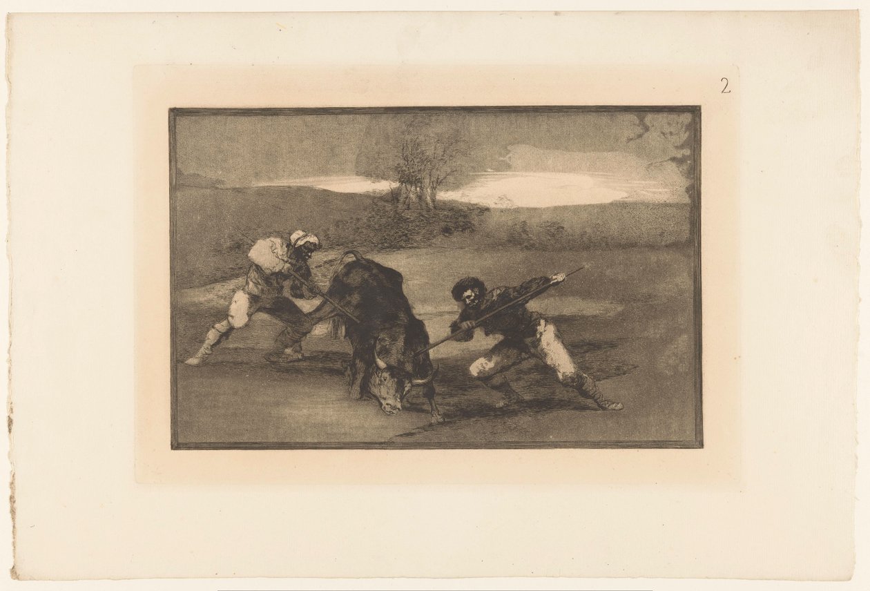 Caza de toros a pie Otro modo de cazar a pie Corridas de toros (título de la serie) La Taureaumachie (título de la serie) La Tauromaquia (título de la serie) de Francisco de Goya