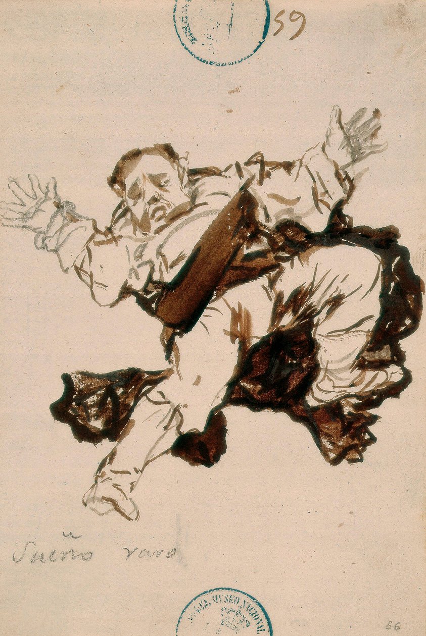 Sueño extraño de Francisco de Goya