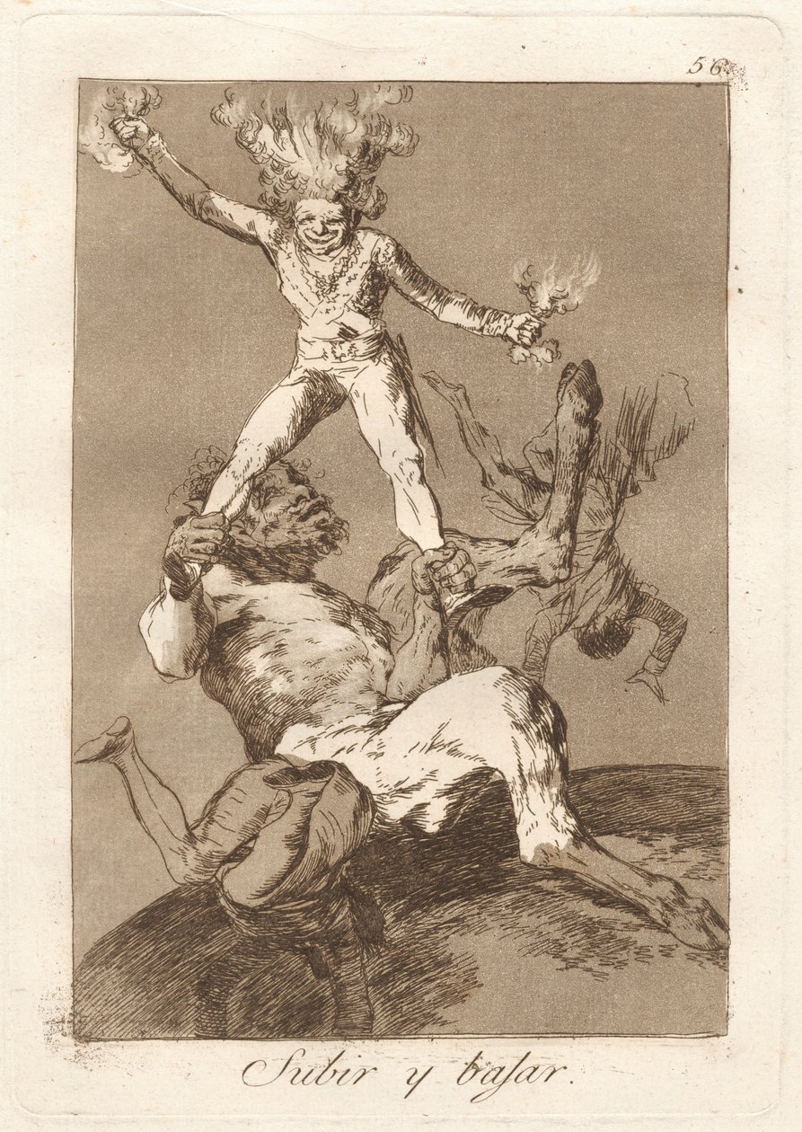 Subir y bajar de Francisco de Goya