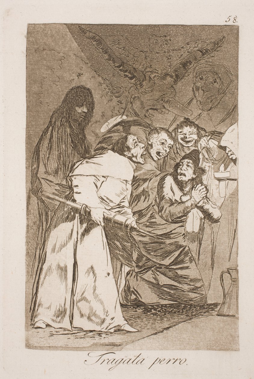 ¡Tómalo, tu perro! de Francisco de Goya