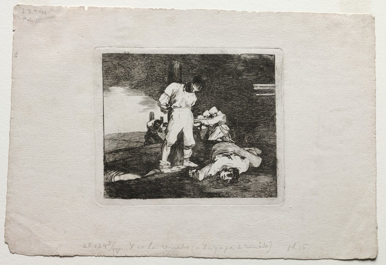 The Disasters of War:  And There