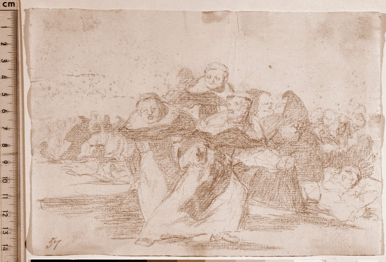 Los desastres de la guerra: Todo está revuelto de Francisco de Goya