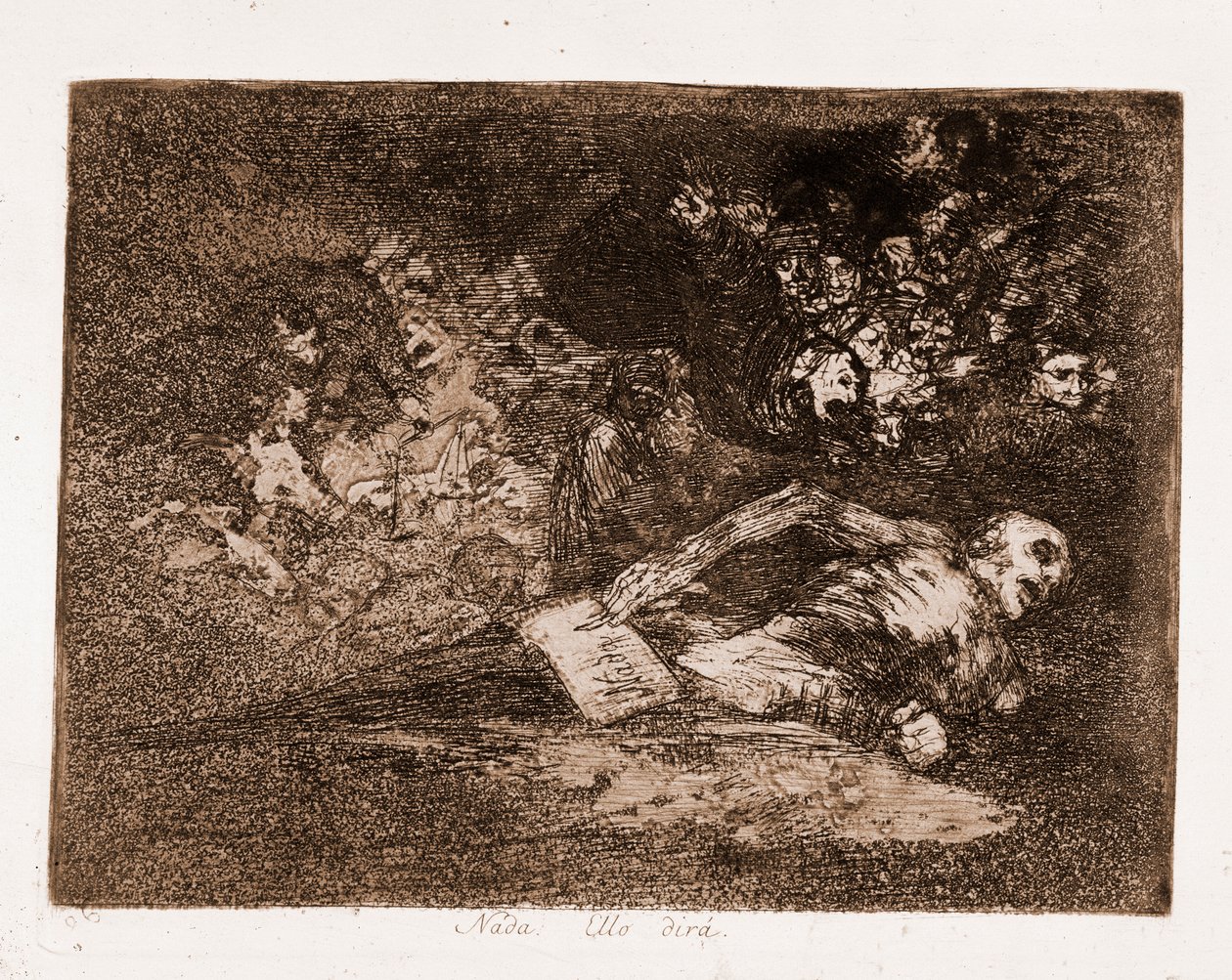 Los desastres de la guerra: Nada, eso es lo que dirá de Francisco de Goya