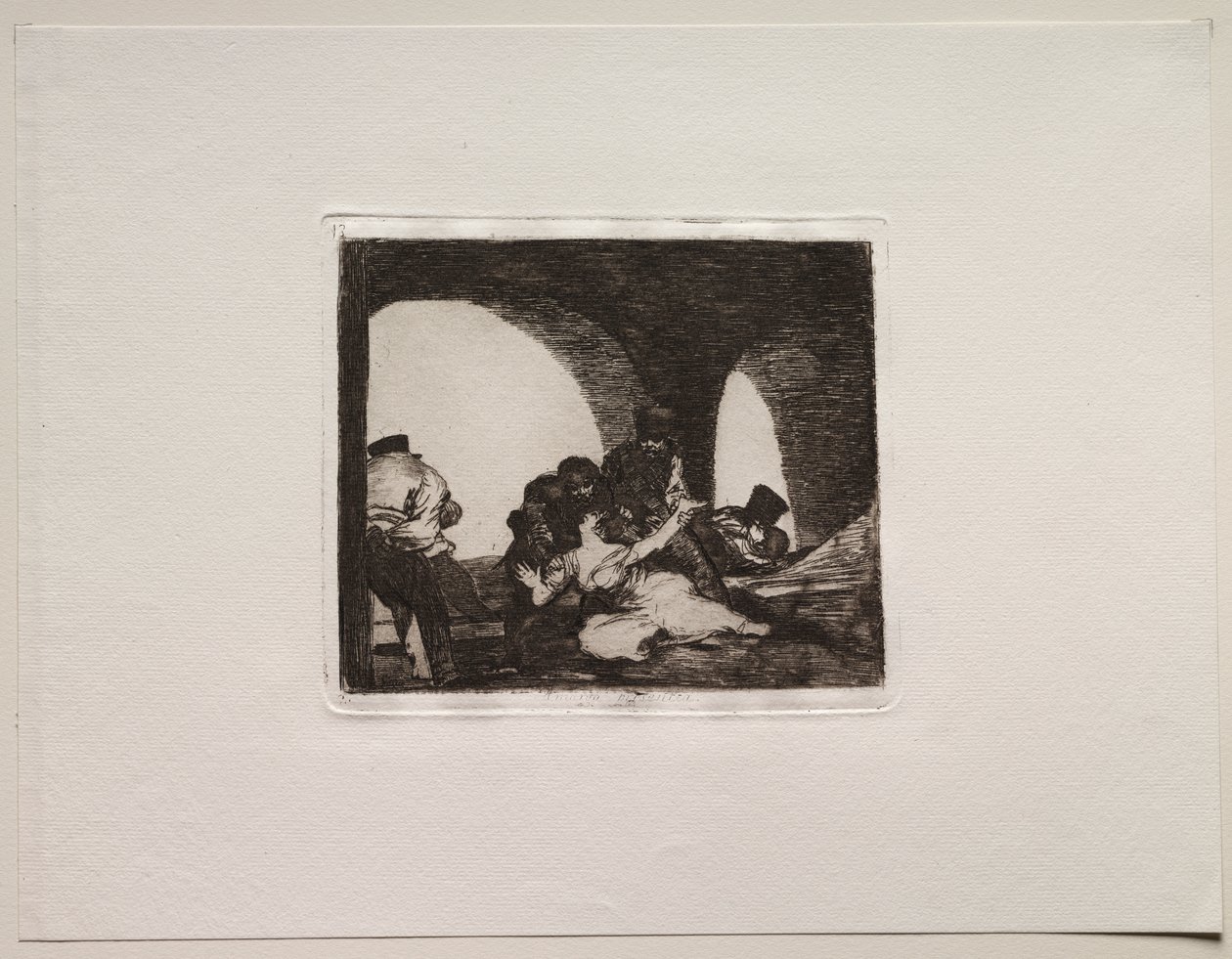 Los Horrores de la Guerra: Amargo Estar Presente de Francisco de Goya