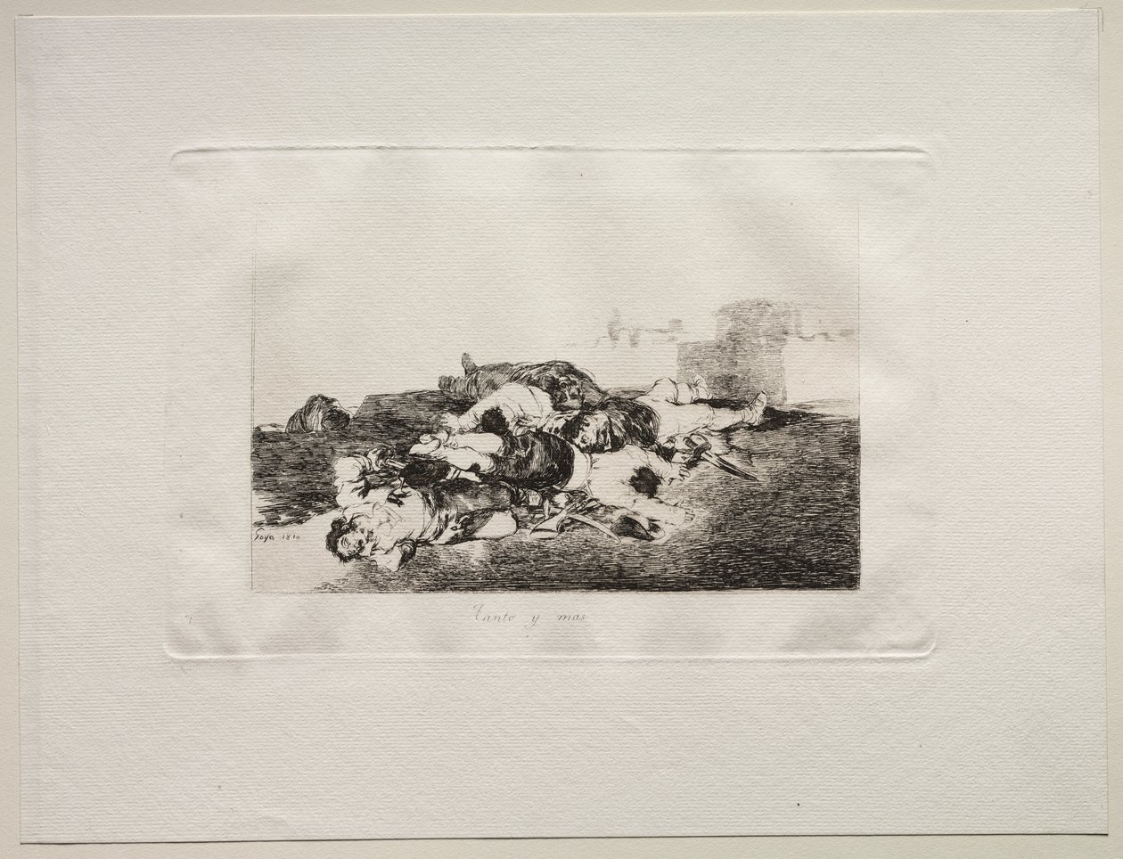 Los horrores de la guerra: Incluso peor de Francisco de Goya