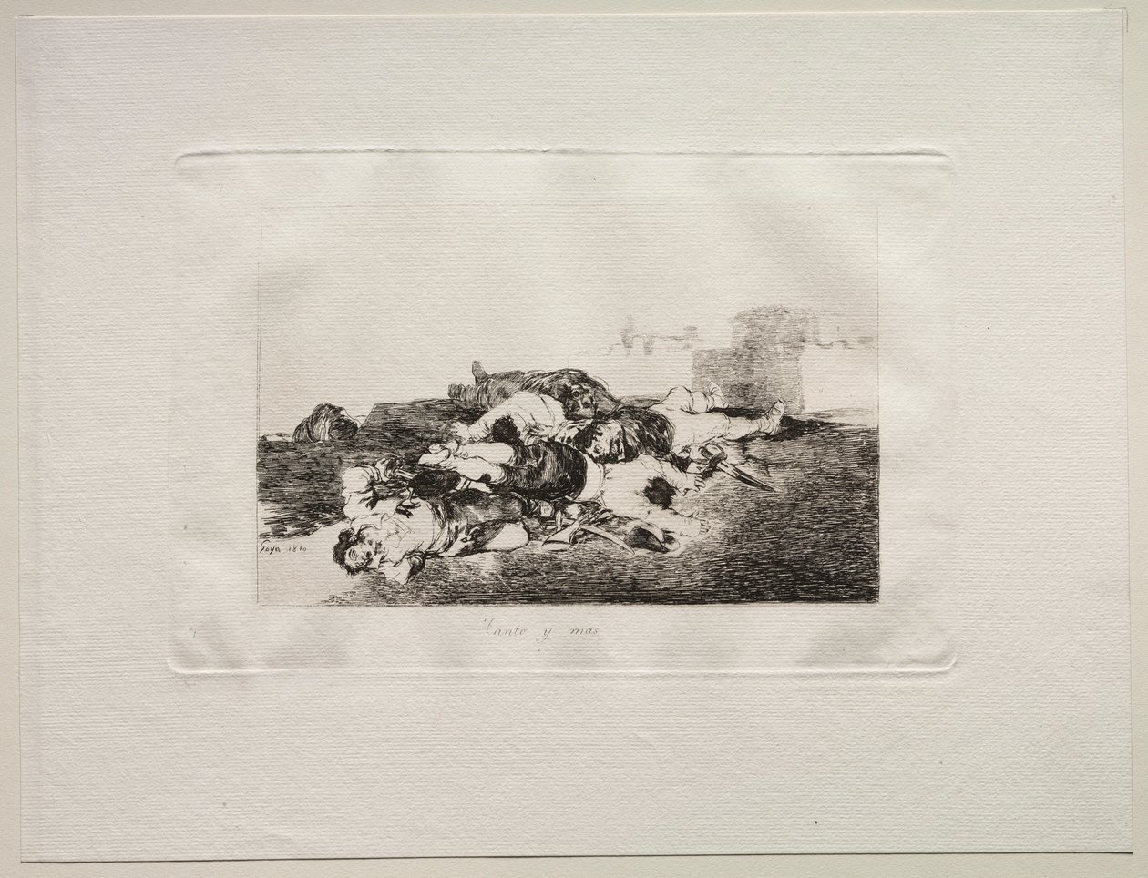Los horrores de la guerra: aún peor de Francisco de Goya
