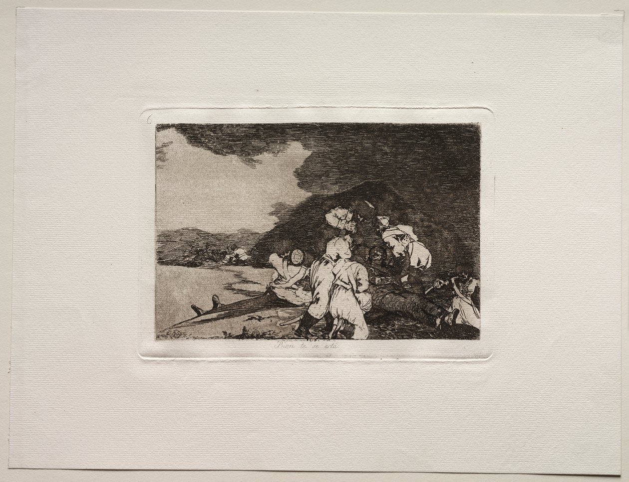 Los Horrores de la Guerra: Te Lo Mereces de Francisco de Goya