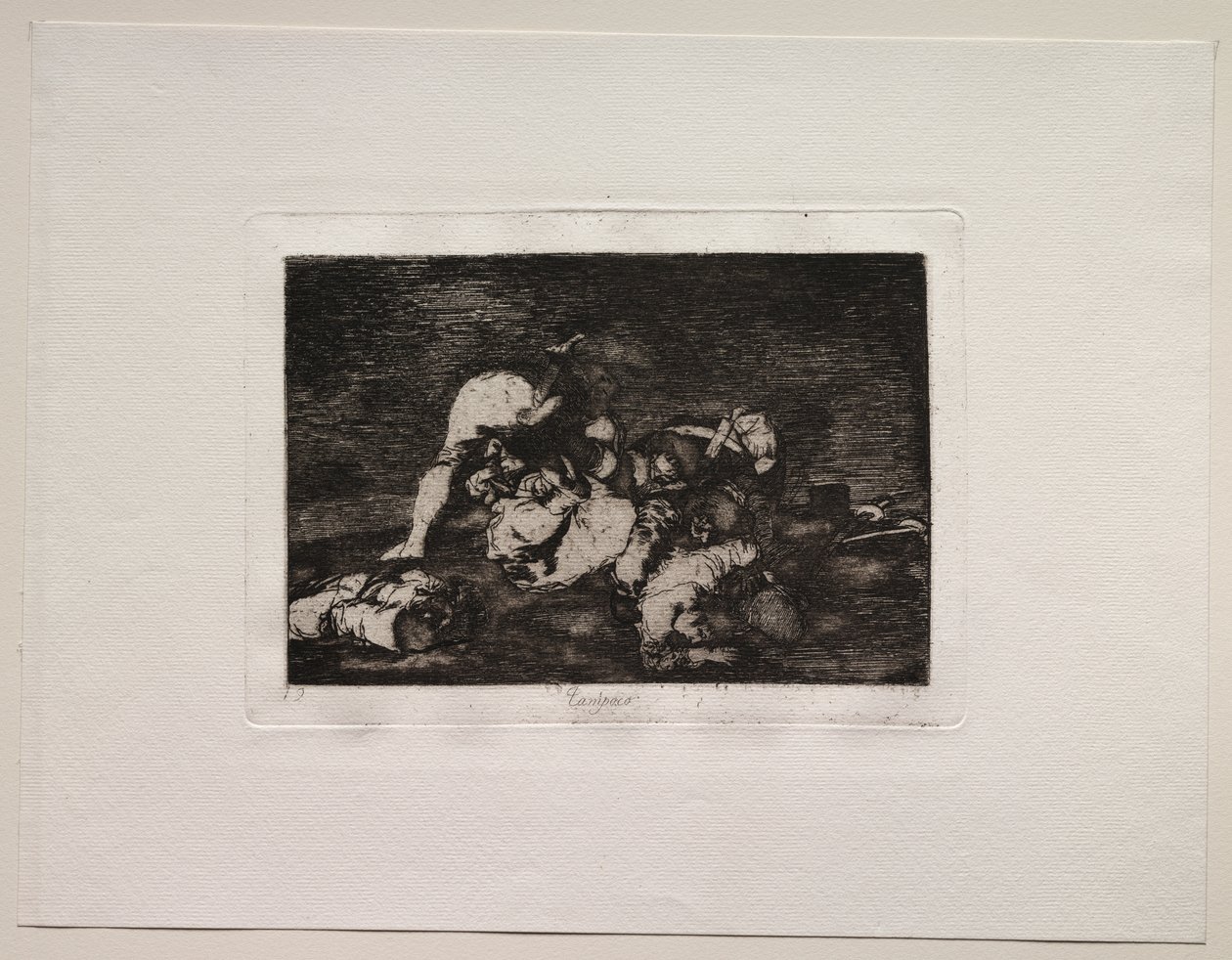 Los Horrores de la Guerra: Ni (Estos) Tampoco de Francisco de Goya