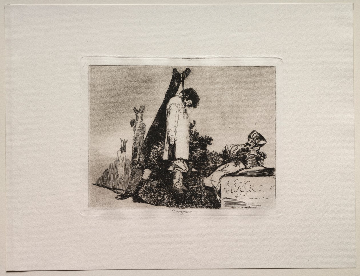 Los horrores de la guerra: Tampoco en este caso de Francisco de Goya
