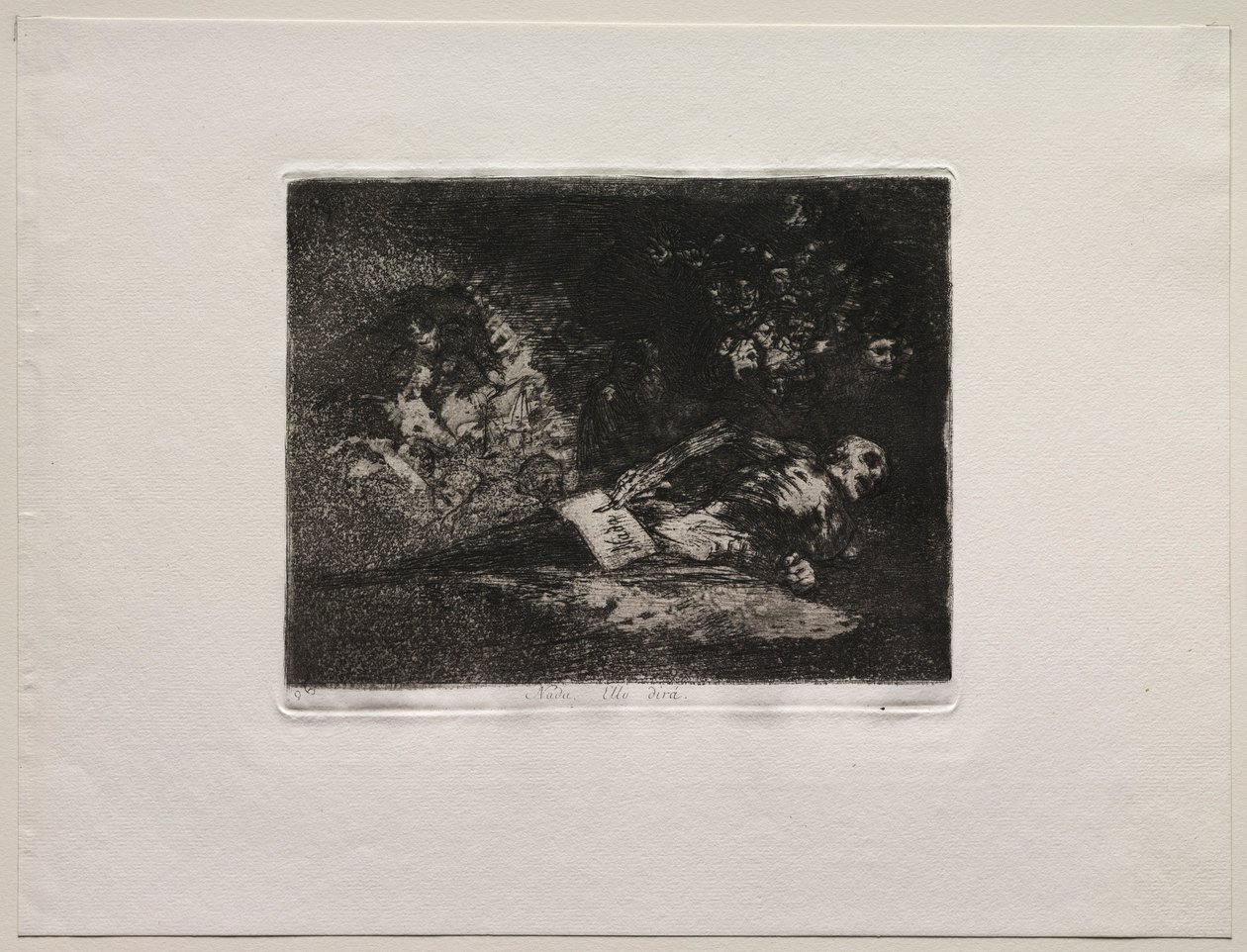 Los Horrores de la Guerra: Nada. El Evento Lo Dirá de Francisco de Goya