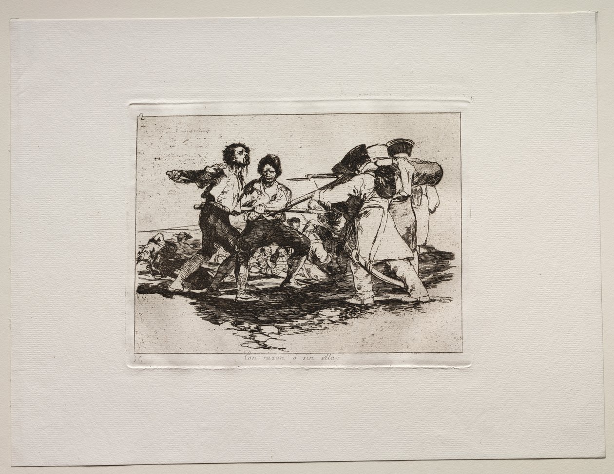 Los Horrores de la Guerra: Con Razón o Sin Ella de Francisco de Goya