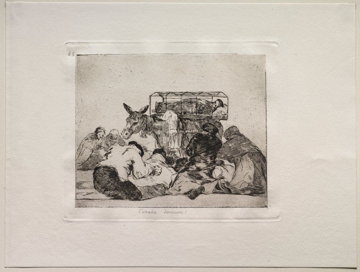 Los Horrores de la Guerra: ¡Extraña Devoción! de Francisco de Goya