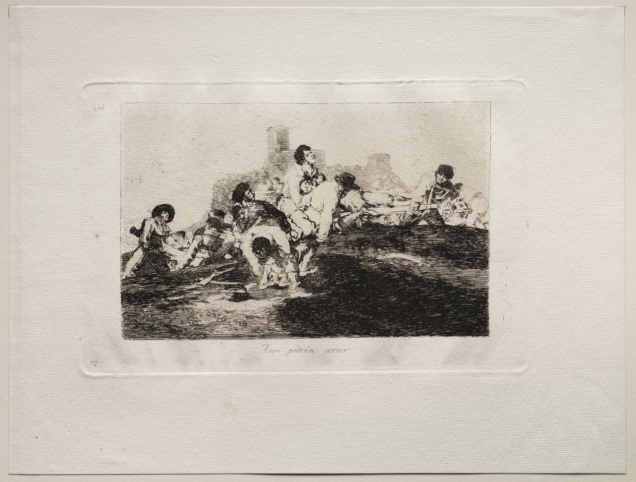 Los horrores de la guerra: Todavía pueden ser útiles de Francisco de Goya