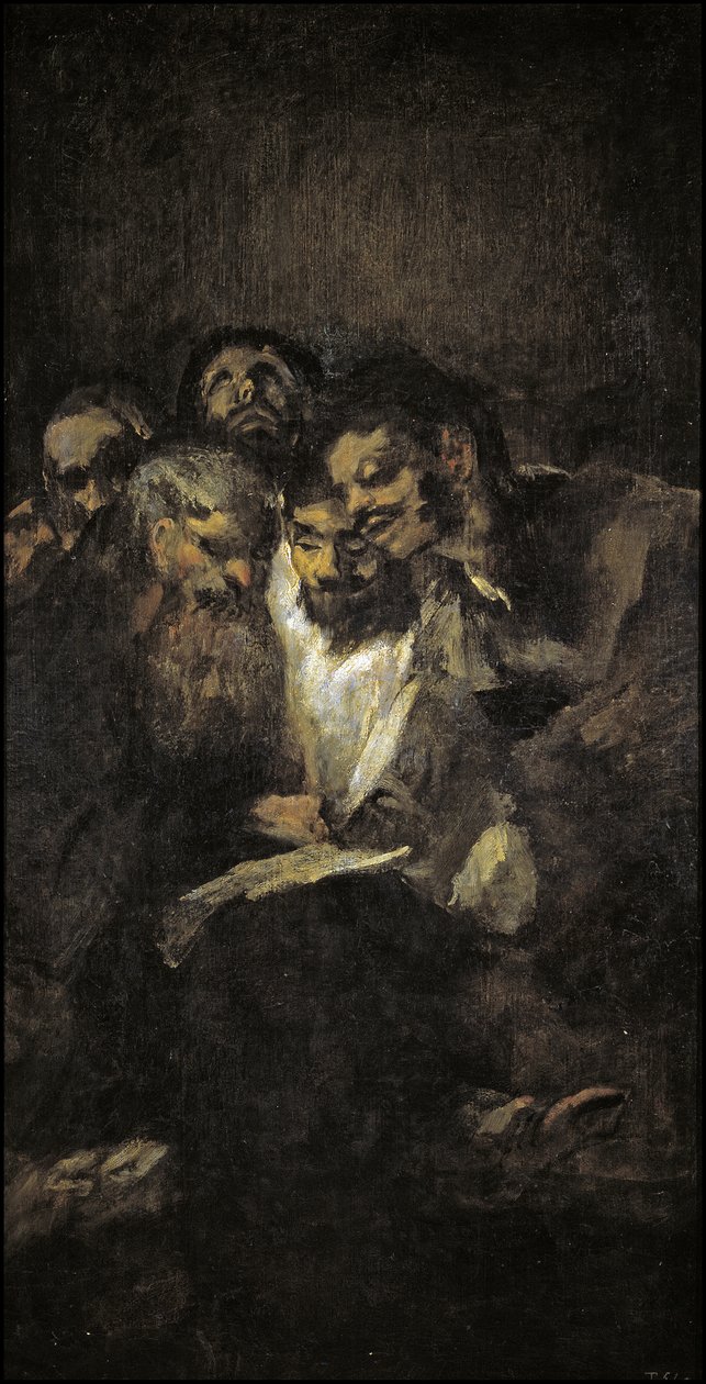 Los políticos lectores de Francisco de Goya