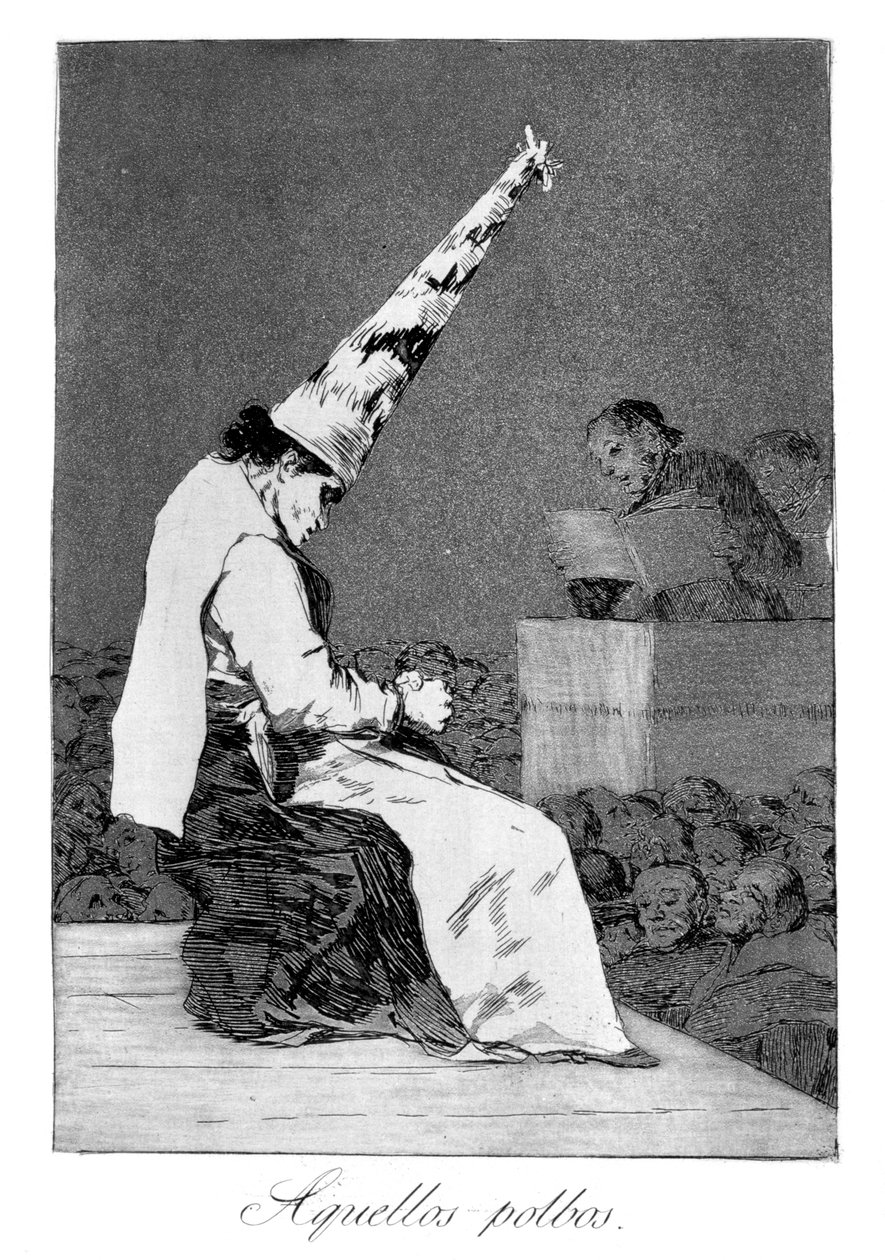 Esas motas de polvo, Perrico el lisiado, 1799 de Francisco de Goya