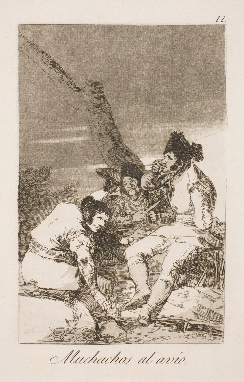 Al trabajo chicos de Francisco de Goya