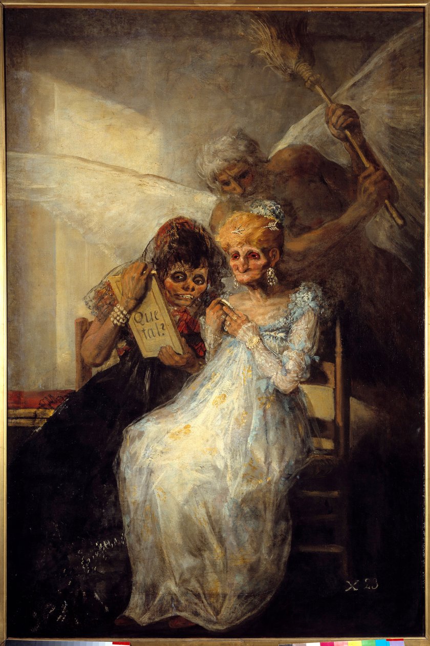 El tiempo o las viejas (1808) de Francisco de Goya