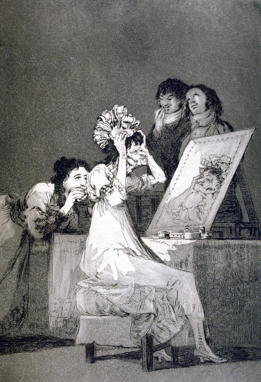 Hasta la muerte, 1799 de Francisco de Goya