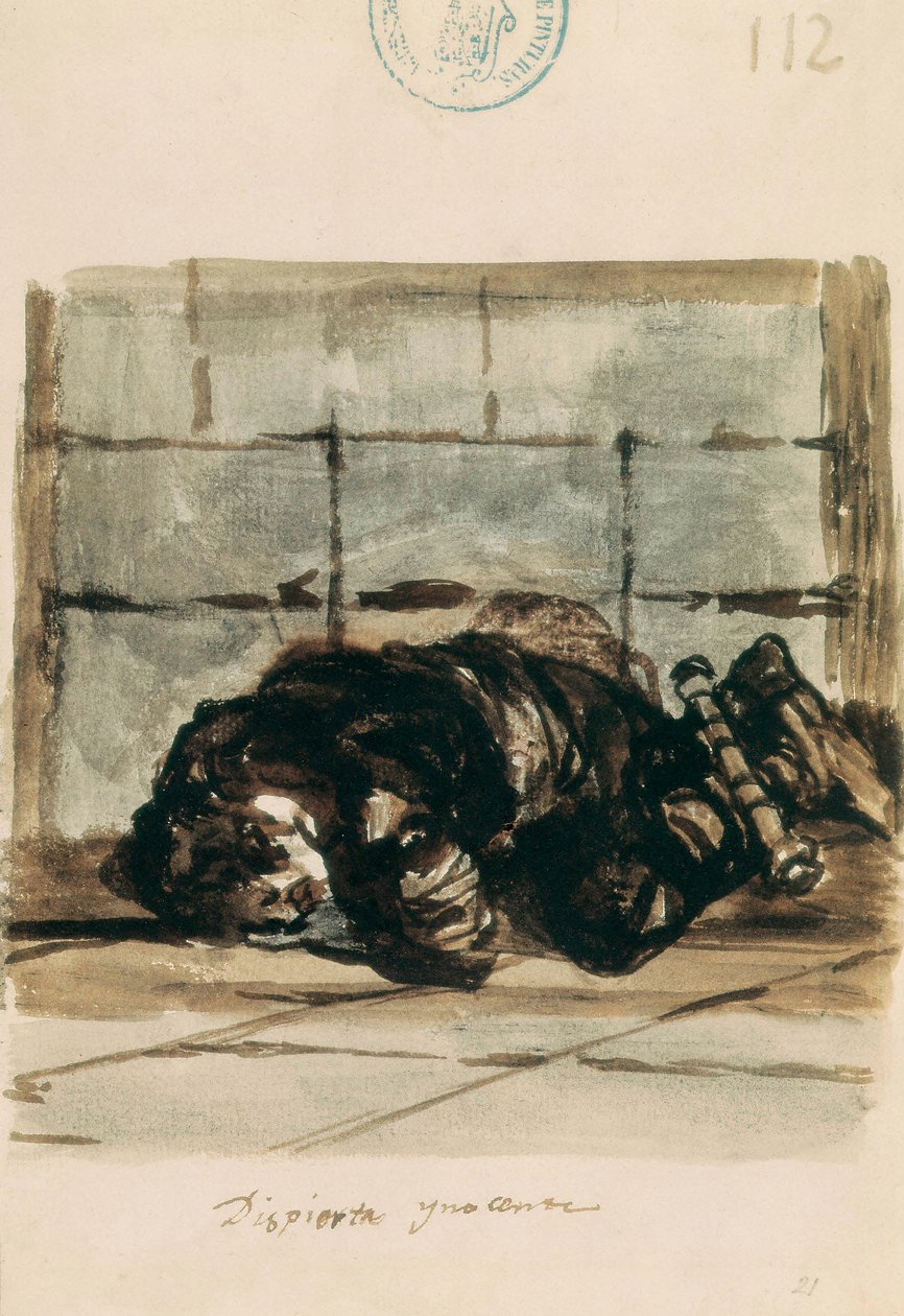 Despierta, inocente de Francisco de Goya