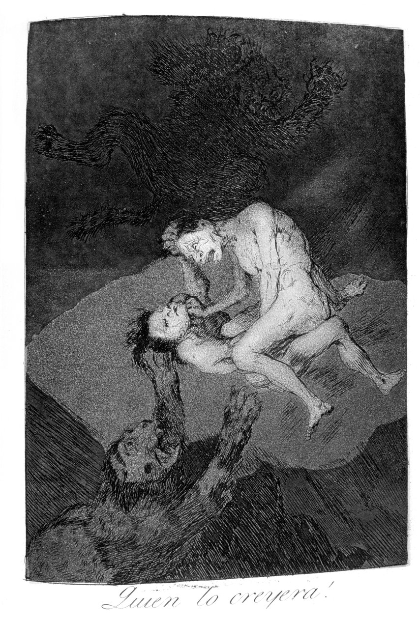 ¡Quién lo hubiera pensado!, 1799 de Francisco de Goya