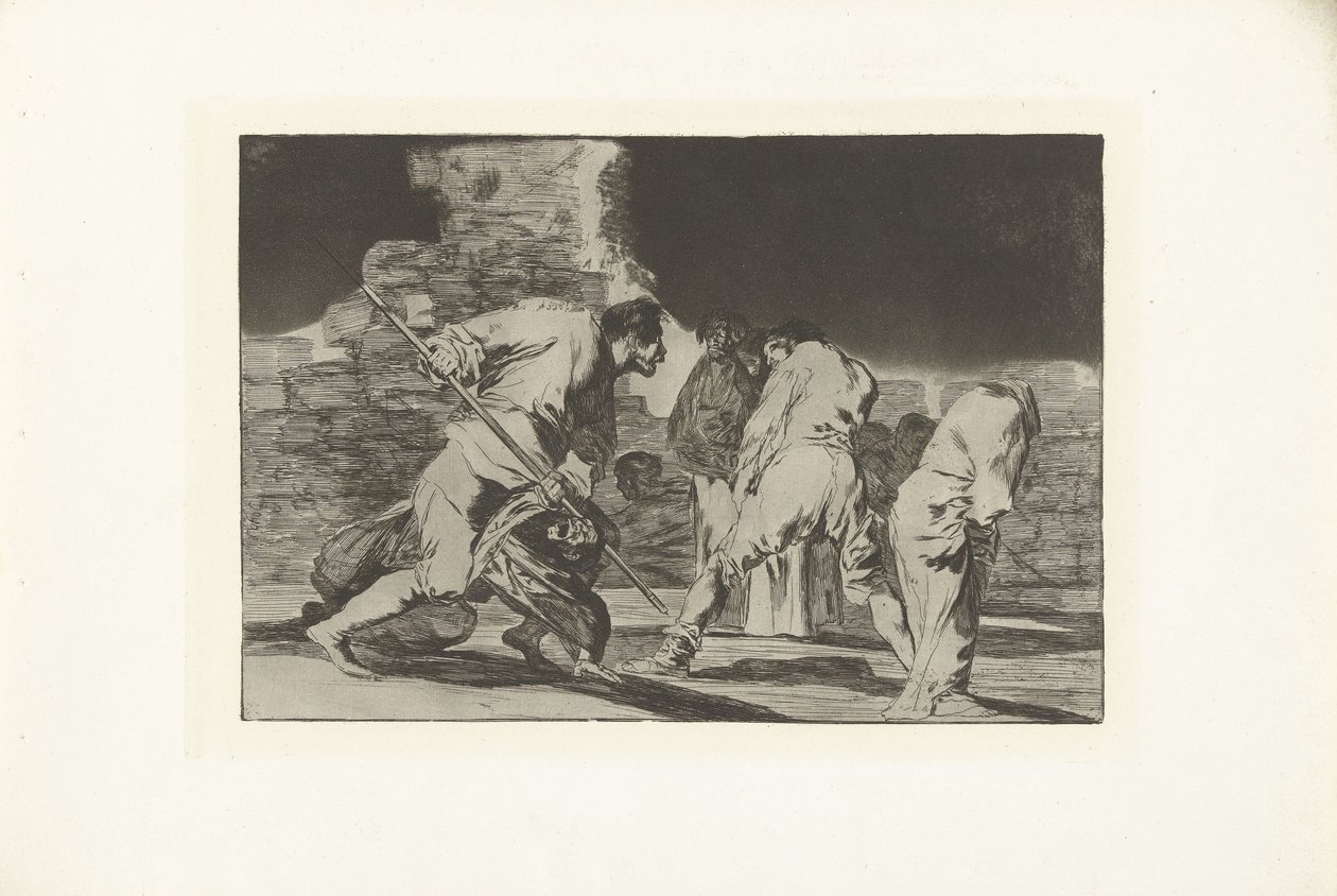 locura furiosa furioso dispar Los Disparates (Las locuras) (título de la serie) Los Proverbios (Los Proverbios) (título de la serie) de Francisco de Goya
