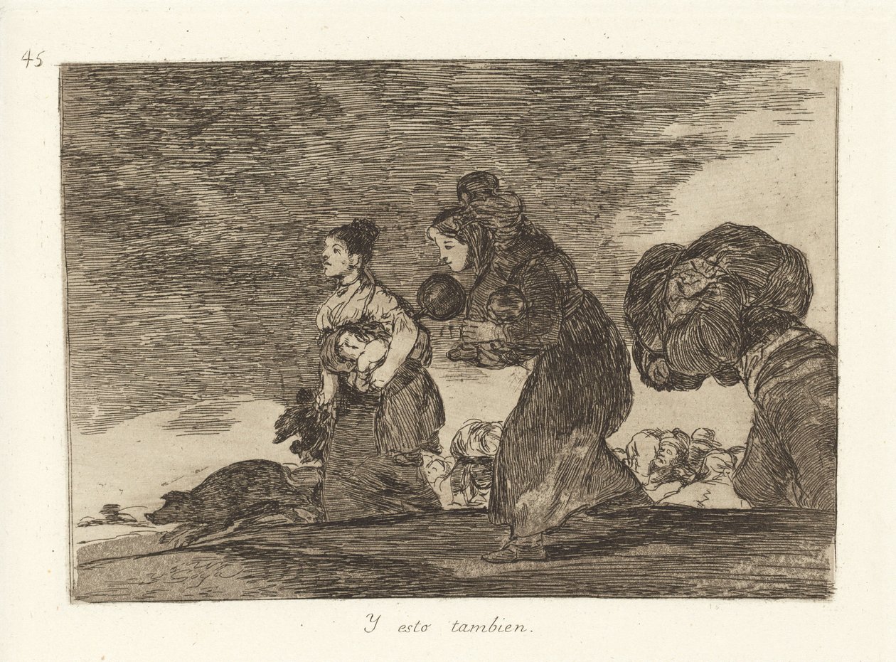 Y esto también de Francisco de Goya