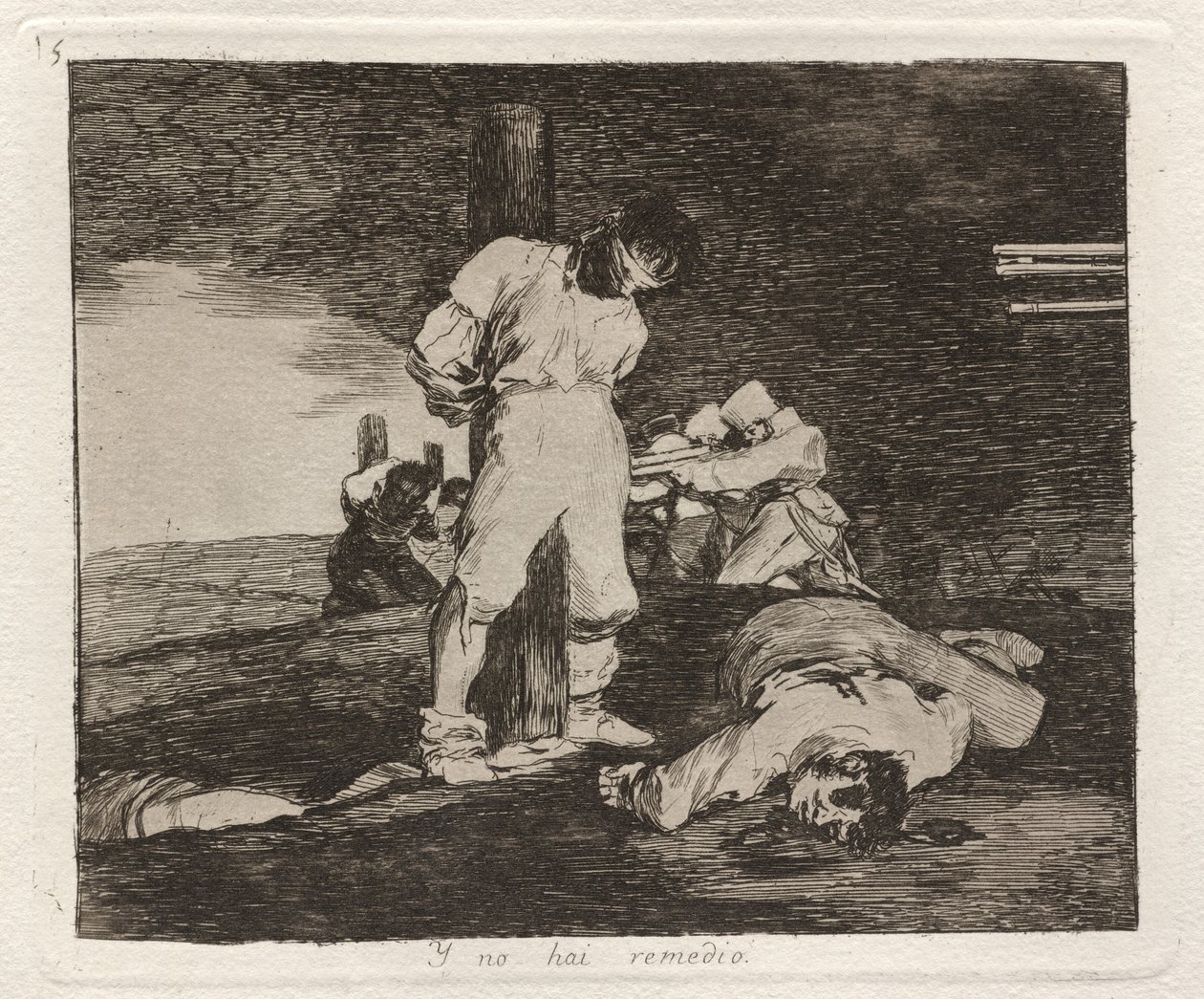Y no hay remedio de Francisco de Goya